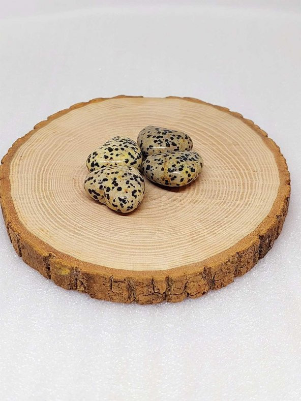 Dalmaçyalı Jasper Taşı Kalp Şekilli (14-16gr) ürün görseli 1