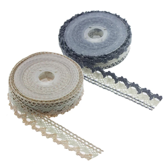 Koton Dantel Kurdela 3cm X 10metre Renkli ürün görseli 1
