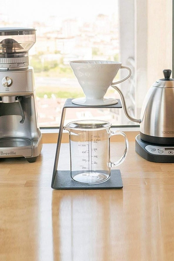 Pour-over V60 Dripper Standı, Metal Kahve Demleme Sehpası ürün görseli 1
