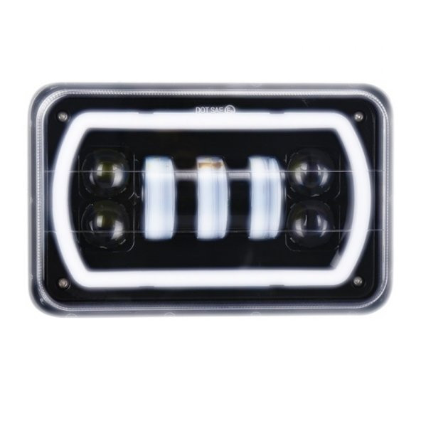 Akıllı sis lambası Kare 5inç set 12-32v / LASS307 ürün görseli 1
