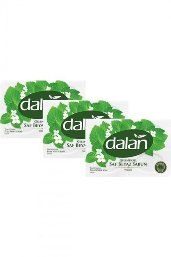 Dalan Geleneksel Saf Beyaz Sabun 4lü 600 Gr 3 Paket ürün görseli 1