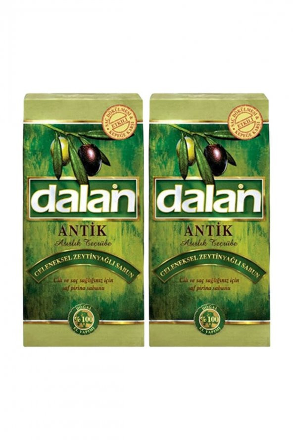 Dalan Antik Zeytin Yağlı Geleneksel Yeşil Kalıp Sabun 180 gr. X 10 Lu ürün görseli 1