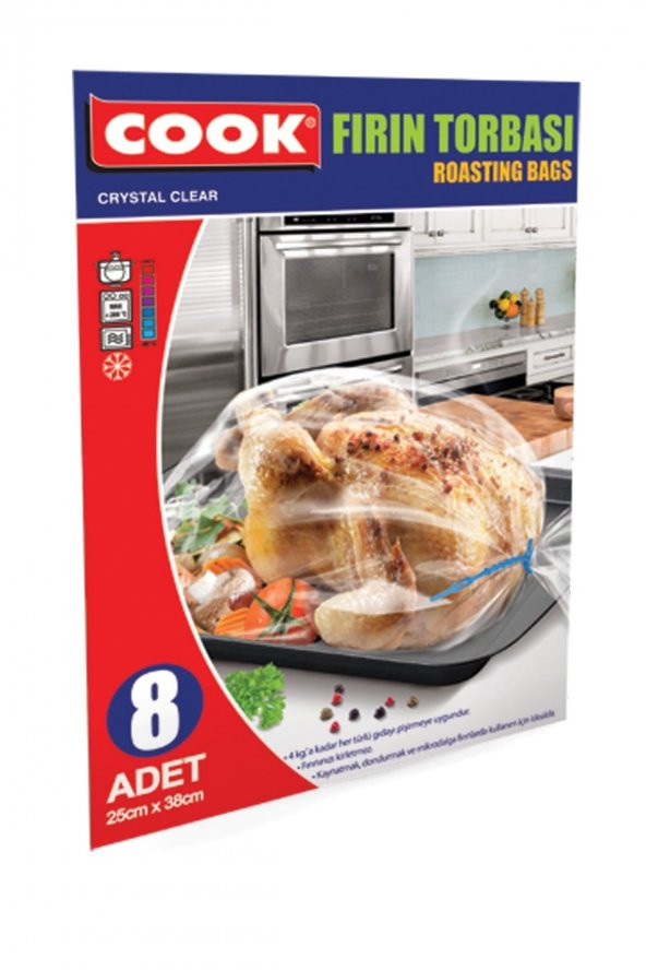 COOK Fırın Torbası Standart Boy 25x38 ürün görseli 1