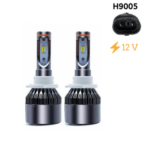 Space Led Far Ampulü Çift Renk Sarı/Beyaz 9005-36W-4800LM-12V / LAAM490-1 ürün görseli 1