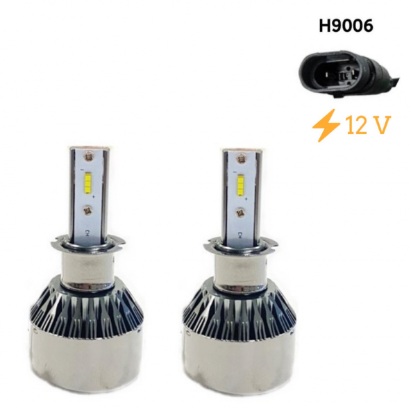 Space Led Far Ampulü Küçük Kasa Beyaz H9006/36W/4800LM/12 / LAAM906 ürün görseli 1