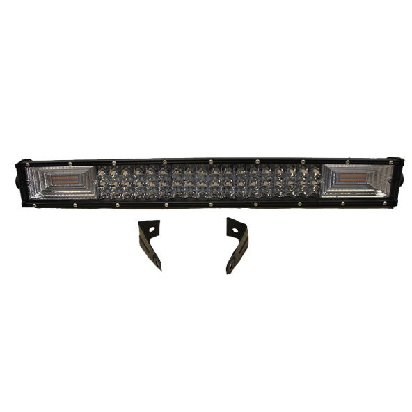 Space Offroad sis lambası 60cm beyaz-amber çakarlı 90 led 270w adet  / LASS291 ürün görseli 1