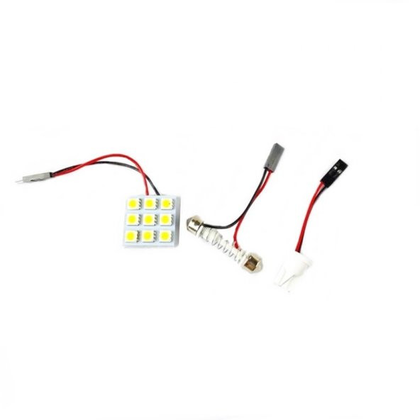Space Ledli Tavan Lambası 2x9 SMD Beyaz 12V / LAAM167 ürün görseli 1