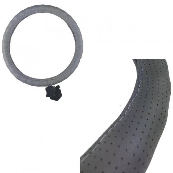 Space Direksiyon Kılıfı 38 cm Koyu Gri / DIKI359-G ürün görseli 1