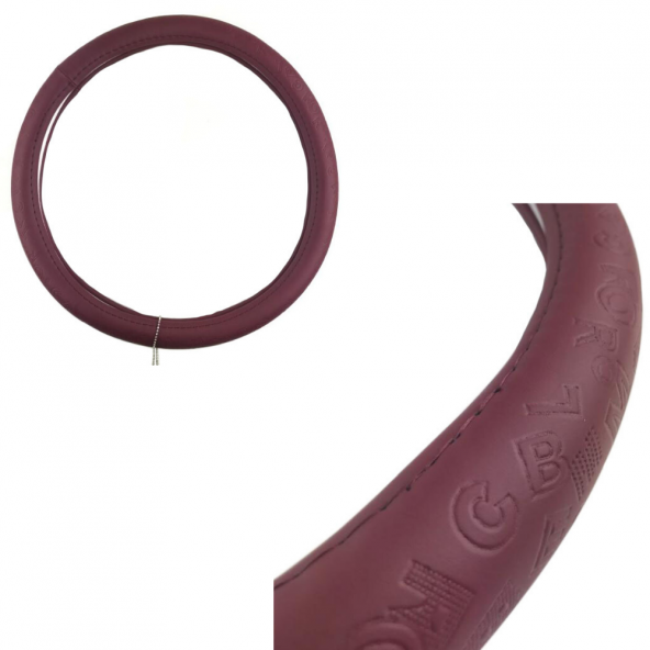 Space Direksiyon Kılıfı 38 cm Bordo / DIKI343-B ürün görseli 1