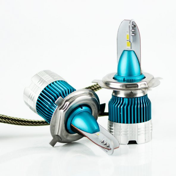 Space Led Far Ampulü Şimşek Etkili H4 4800LM / LAAM840 ürün görseli 1