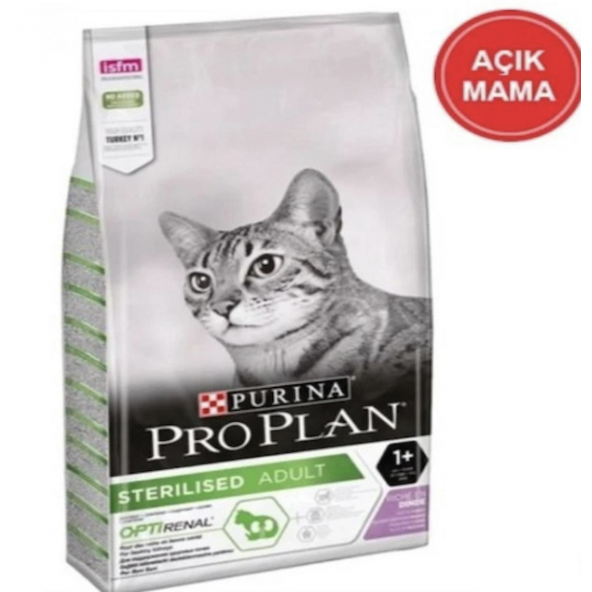 ProPlan sterilised hindili kısırlaştırılmış kedi maması 5 kg açık mama ürün görseli 1