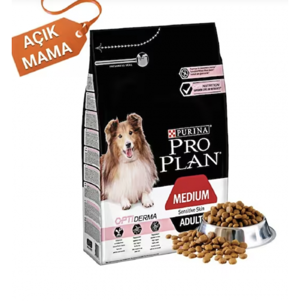 Pro Plan Medium Adult Somonlu Orta Irk Yetişkin Köpek Açık Mama 2 KG ürün görseli 1