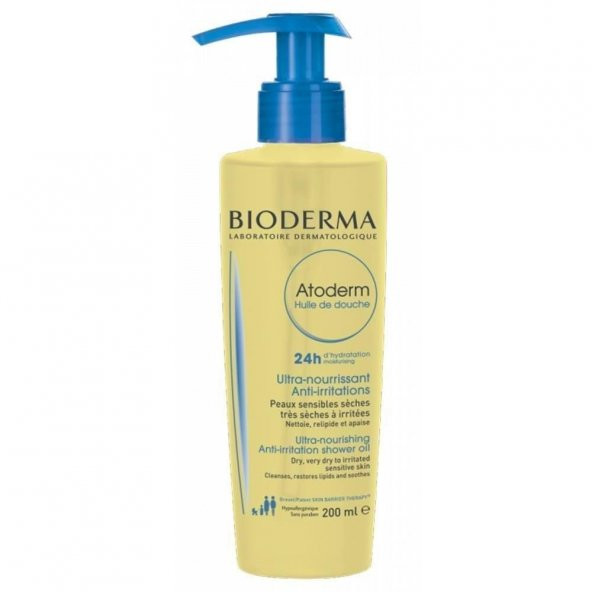 Bioderma Atoderm Shower Oil Duş Yağı 24h Huile De Douche 200ml ürün görseli 1
