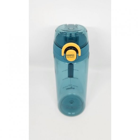 Kilitli Trıtan Matara 600ml Mavi - Resim 2