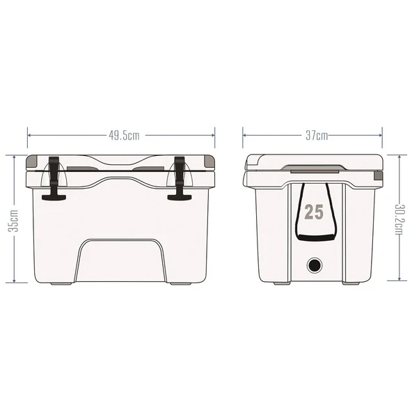 Icepeak Aden Buzluk 25 Litre - Resim 5