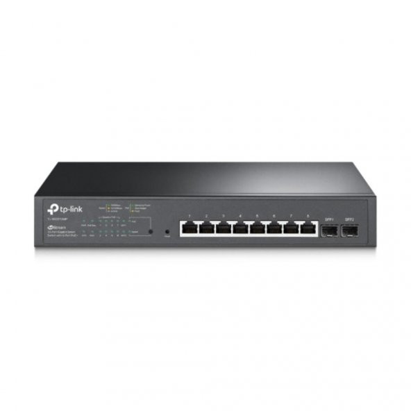 TP-Link TL-SG2210MP JetStream 10-Port Giga. Smart Switch 2-SFP 8-Port PoE+(150W) ürün görseli 1