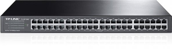TP-Link TL-SF1048 48 Port 10/100Mbps Çelik Kasa Rackmount Swtich ürün görseli 1