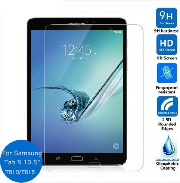 Samsung Galaxy Tab S2 T810 Kırılmaz Cam Ekran Koruyucu ürün görseli 1