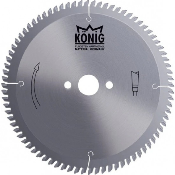 KÖNİG 300 3.2 30 MM Z:60 NW AHŞAP ELMAS TESTERE ürün görseli 1