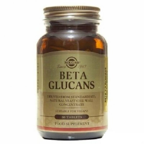Solgar Beta 1,3 Glucans 60 Tablet ürün görseli 1