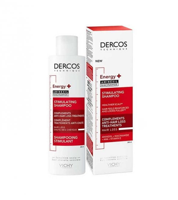 Dercos Energy+ Saç Dökülmesine Karşı Şampuan 200 ml ürün görseli 1