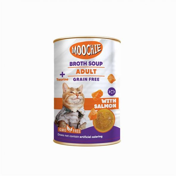 Moochie Et Suyu Somon Balıklı Kedi Çorbası 135 Ml ürün görseli 1