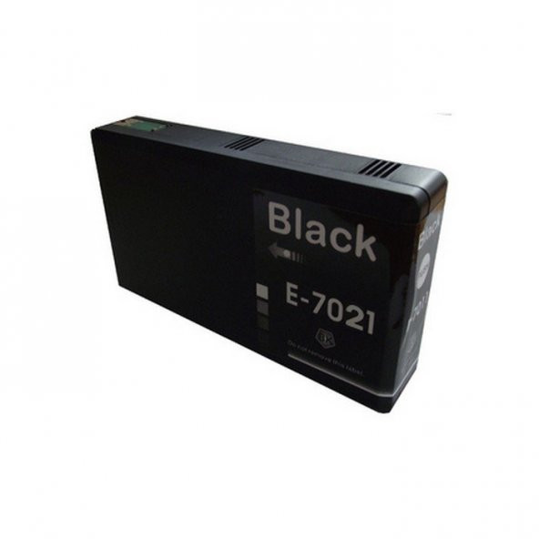 Epson T7021 XL  /WP4000 /WP4014 /WP4015 /WP4020 /WP4025 /WP4095 /WP4500 /WP4515 /WP4525 /4530 /WP4534 /WP4535 / WP4540 /WP4545 /WP4595 Siyah Muadil Kartuş ürün görseli 1
