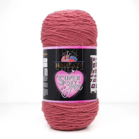 Himalaya Super Soft Yarn 80810 Gül Kurusu ürün görseli 1