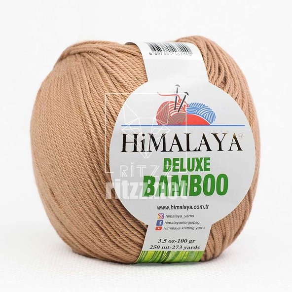 Himalaya Deluxe Bamboo 124-22 Sütlü Kahve ürün görseli 1