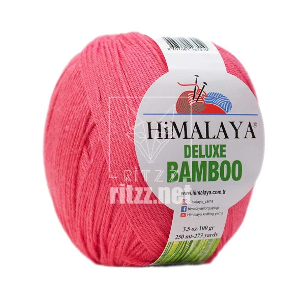 Himalaya Deluxe Bamboo 124-09 Koyu Nar ürün görseli 1
