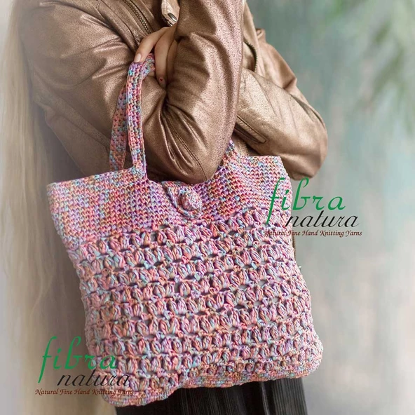 Fibra Natura Raffia Multi 117-26 - Resim 3