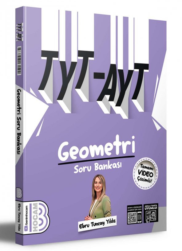 Benim Hocam  TYT-AYT Geometri Tamamı Video Çözümlü Soru Bankası ürün görseli 1