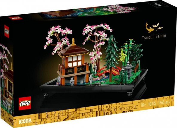 LEGO Icons 10315 Tranquil Garden ürün görseli 1