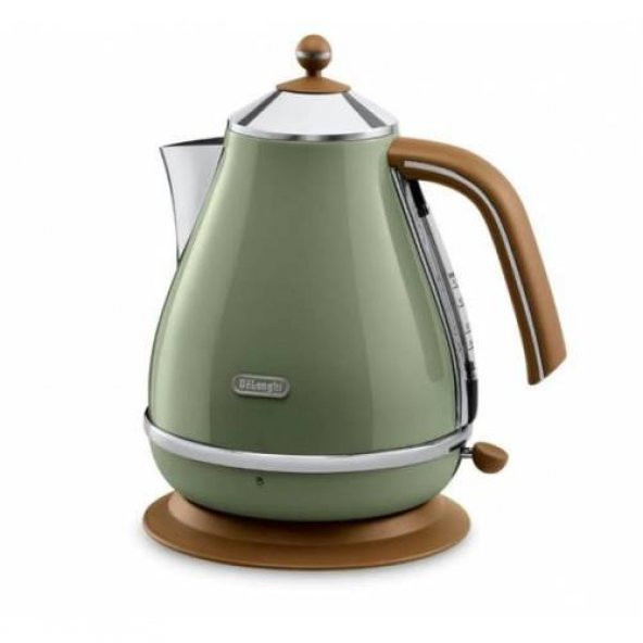 Delonghi Kbov.2001.gr Icona Vintage Serisi 1.7 L Gizli Rezistanslı Su Isıtıcı ürün görseli 1