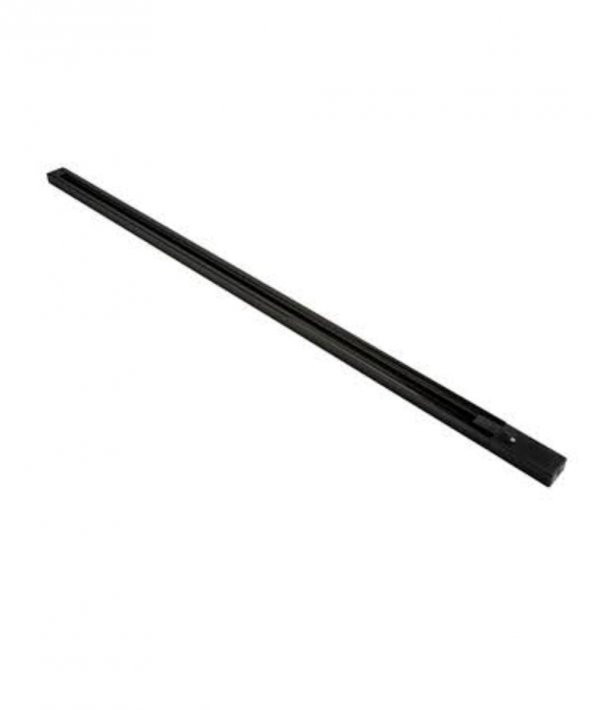 1 Metre Siyah Ray Kanalı ( Metal ) ürün görseli 1