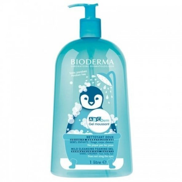 Bioderma ABCDerm Foaming Cleanser 1 Lt ürün görseli 1