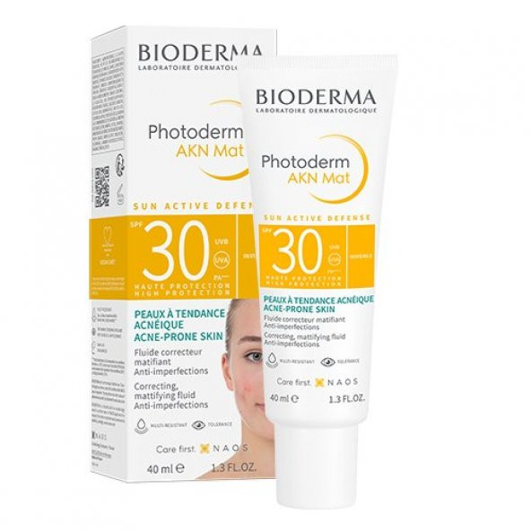 Bioderma Photoderm AKN Mat SPF30+ 40ml ürün görseli 1