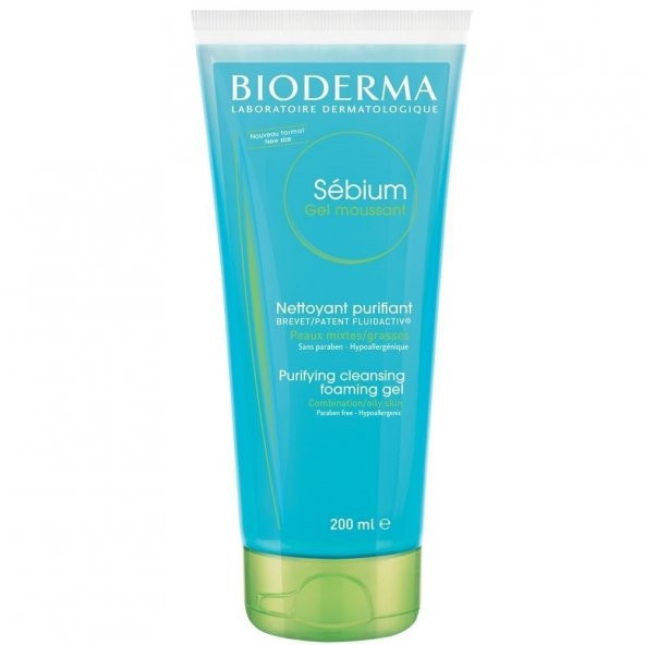 Bioderma Sebium Foaming Gel 200 ml Tüp ürün görseli 1