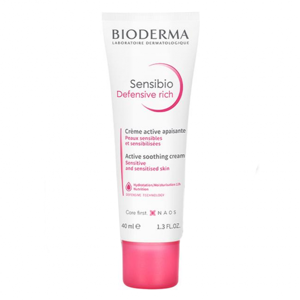 Bioderma Sensibio Defensive Rich Cream 40 ml ürün görseli 1