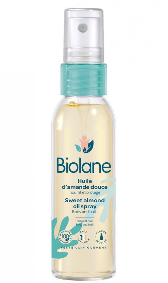 Biolane Oil Sprey Badem Yağı Spreyi 75 ml ürün görseli 1