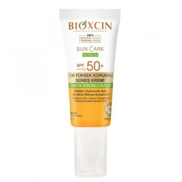 Bioxcin Sun Care Acnium - Akneye Eğilimli Ciltler İçin Krem SPF50 50 ml ürün görseli 1