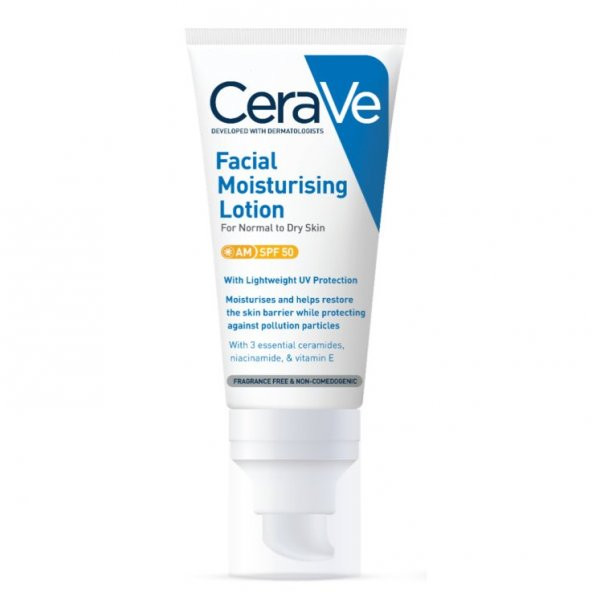 CeraVe Yüz Kremi SPF 50 52 ml ürün görseli 1