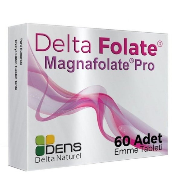 Delta Folate Magnafolate Pro 60 Tablet ürün görseli 1