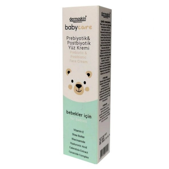 Dermoskin BabyCare Prebiyotik ve Postbiyotik Yüz Kremi 50 ml ürün görseli 1