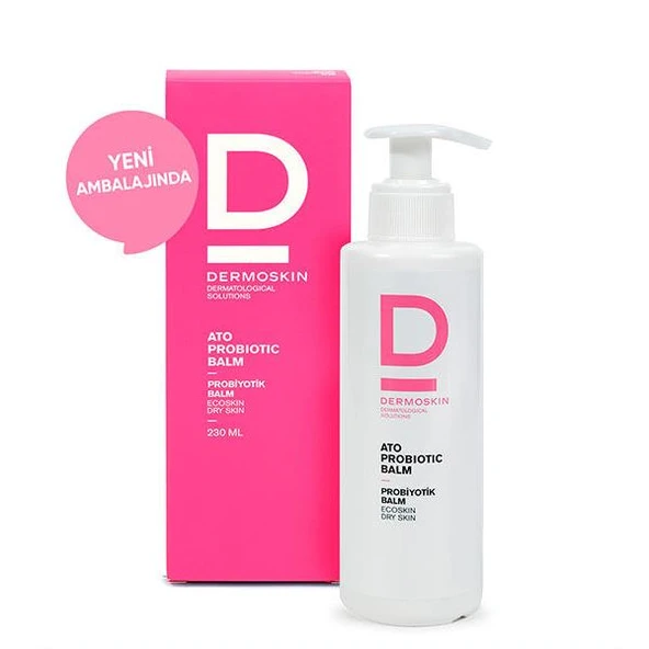 Dermoskin Ato Probiyotik Balm Kuru Ciltler için 230 ml ürün görseli 1