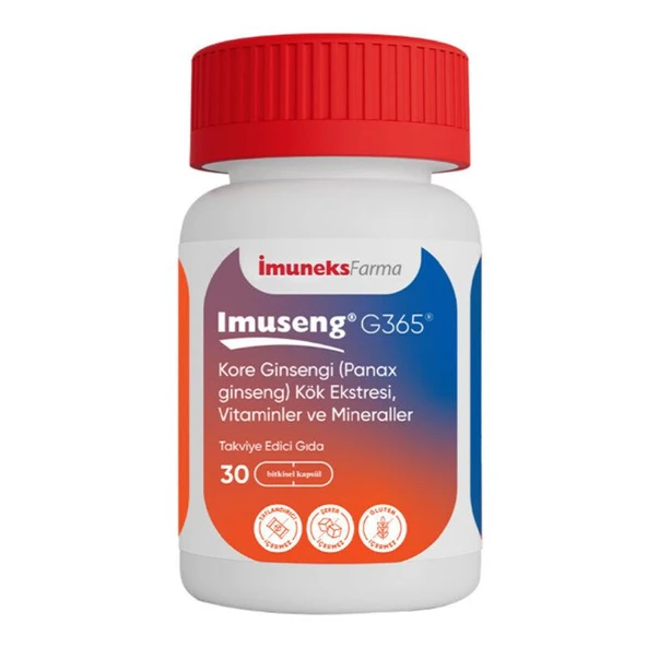İmuseng G365 30 Kapsül ürün görseli 1