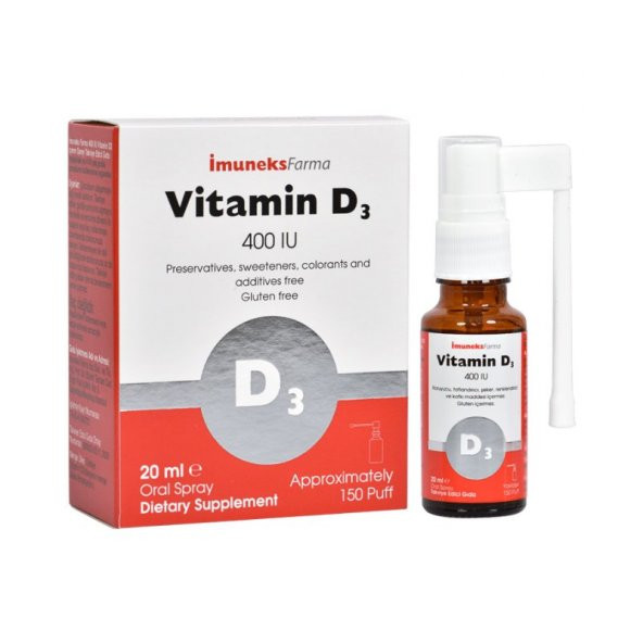 imuneks Vitamin D3 400 IU 20 ml ürün görseli 1