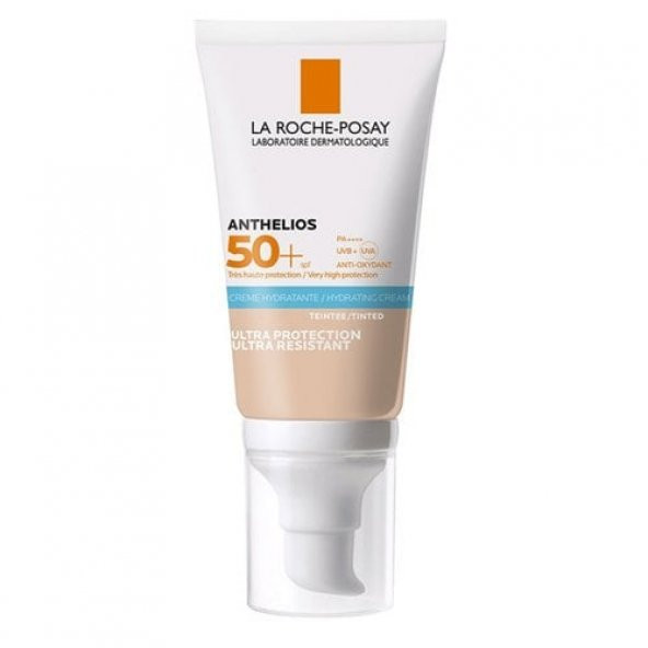 La Roche Posay Anthelios UVMune Ultra Hydrating Cream Tinted Renkli SPF50+ 50ml ürün görseli 1
