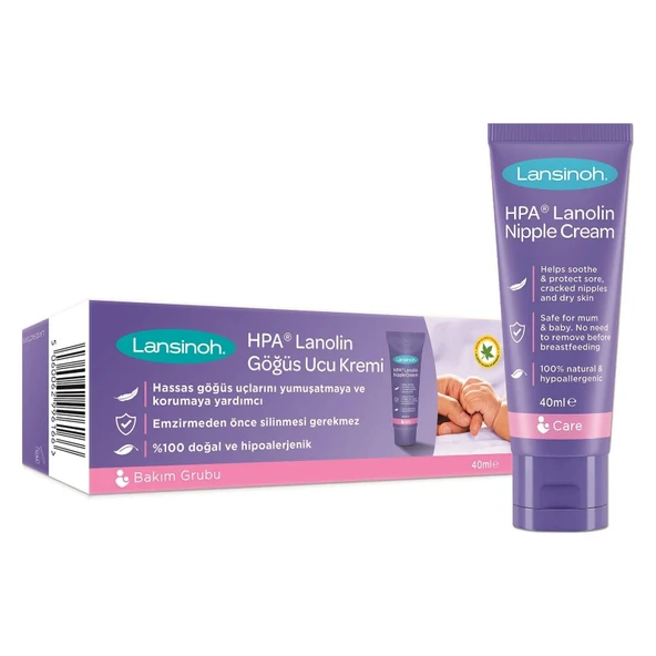 Lansinoh Lanolin Göğüs Ucu Kremi 40gr ürün görseli 1
