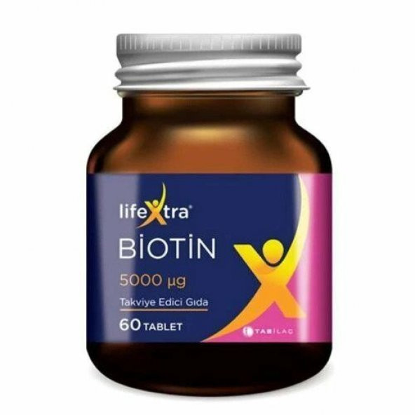 Lifextra Biotin 5000 mg 60 Tablet ürün görseli 1